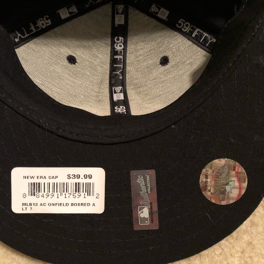 Newera Fitted Onfield Red Sox Hat - Picture 5 of 5